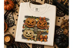 Halloween Pumpkin PNG Shirt Design Product Image 3