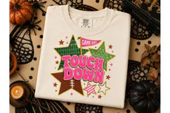 Game Day Touchdown PNG Football Tee Product Image 3