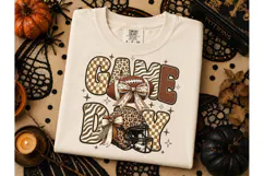 Game Day Football PNG Sublimation Tee Product Image 2