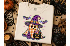 Halloween Ghost Witch PNG Sublimation Te Product Image 2