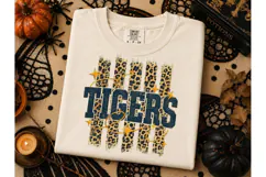Tigers Leopard Print PNG Shirt Design Product Image 3