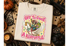 Off To Cause A Kerfuffle PNG Tee Product Image 1