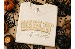 Darlin It's Game Day PNG Tee Design Product Image 2