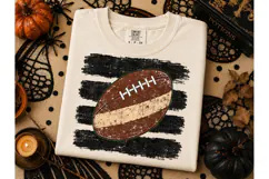 Halloween Football PNG Shirt Design Product Image 2