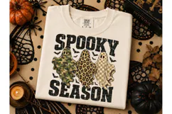 Spooky Season Ghost PNG Shirt Design Product Image 2