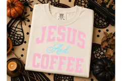 Jesus And Coffee PNG Shirt Design Product Image 2