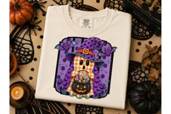 Witch Ghost Halloween PNG Sublimation Te Product Image 3
