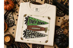 Touchdown Game Day Football PNG Tee Product Image 3