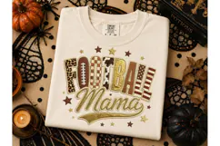 Football Mama PNG Sublimation Tee Design Product Image 3