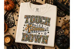 Touchdown Camo Custom PNG Shirt Design Product Image 2