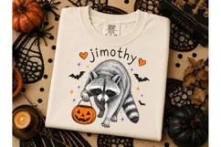 Halloween Raccoon PNG Shirt Design Product Image 3