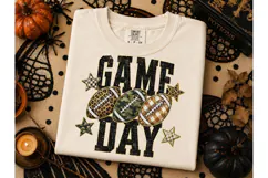 Game Day Football PNG Sublimation Tee Product Image 3