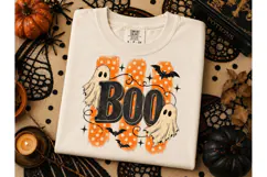 Boo Ghost Halloween PNG Shirt Design Product Image 3