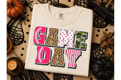 Game Day Football PNG Sublimation Tee Product Image 2