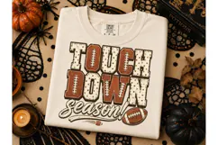 Touchdown Season Football PNG Tee Design Product Image 2
