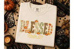 Blessed Fall Pumpkin PNG Sublimation Tee-Blessed Fall Pumpki Product Image 2