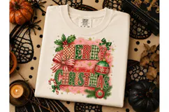 Merry Christmas Retro PNG Sublimation Te Product Image 3