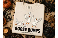 Goose Bumps Volleyball PNG Tee Design Product Image 2
