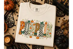 Pumpkin Halloween PNG Sublimation Tee Product Image 3