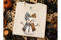 Cute Snowman Halloween PNG Sublimation T Product Image 3
