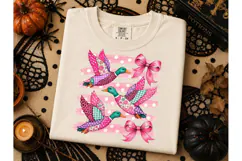 Coquette Duck Mallard PNG Sublimation Te Product Image 3