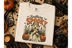 Southern Spooky Duck Dog Halloween PNG Product Image 2