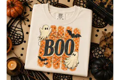 Halloween Boo Ghost PNG Shirt Design Product Image 3
