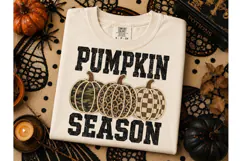 Pumpkin Season Fall PNG Shirt Design Product Image 3