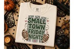 Small Town Friday Nights PNG Tee Design Product Image 3