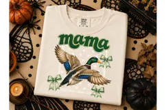 Mama Duck Hunting PNG Sublimation Tee Product Image 2