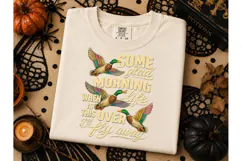 I'll Fly Away Mallard Duck PNG Tee Product Image 3