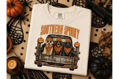 Southern Spooky Halloween Labs PNG Tee-Southern Spooky Hallo Product Image 2