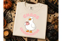 Chaos Coordinator Duck PNG Funny Tee Product Image 3