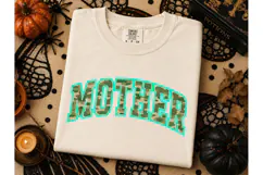 Mother Camo Varsity PNG Sublimation Tee Product Image 3