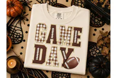 Game Day Football PNG Sublimation Tee Product Image 3