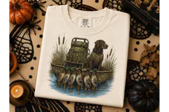 Duck Hunting Lab Dog PNG Shirt Design Product Image 2