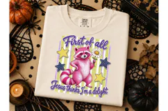 Funny Raccoon Jesus Delight PNG Tee Product Image 2