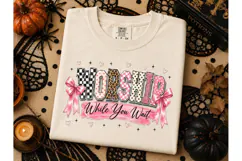 Worship While You Wait PNG Shirt Design Product Image 3
