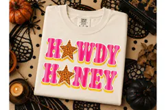 Howdy Honey Western PNG Shirt Design Product Image 2