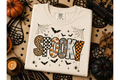 Spooky Halloween PNG Sublimation Tee Des Product Image 2