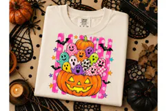 Halloween Ghost Pumpkin PNG Shirt Design Product Image 2