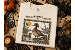 Wood Duck Stamp PNG Hunting Tee Design Product Image 3