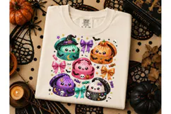 Halloween Kawaii Dumpling PNG Shirt Desi Product Image 3