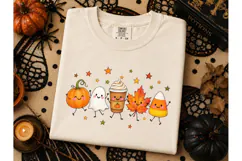 Cute Fall Halloween PNG Shirt Design Product Image 3