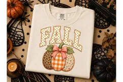Fall Pumpkin Trio PNG Sublimation Tee Product Image 2