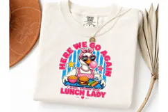 Lunch Lady Duck PNG Funny Tee Design Product Image 1