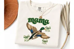 Mama Duck Hunting PNG Sublimation Tee Product Image 3