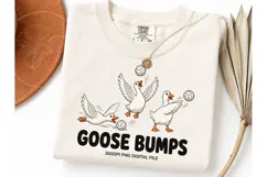 Goose Bumps Volleyball PNG Tee Design Product Image 3