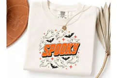Spooky Ghost Halloween PNG Shirt Design Product Image 3