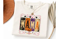 Halloween Mama PNG Shirt Sublimation Des Product Image 3